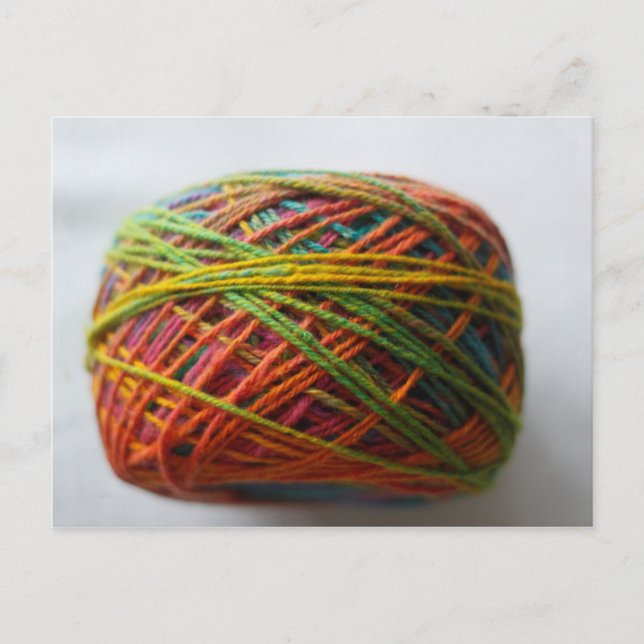 Postal Handspun Yarn Colorful (Anverso)