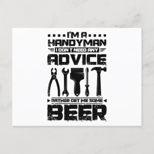 Postal Handyman and Beer