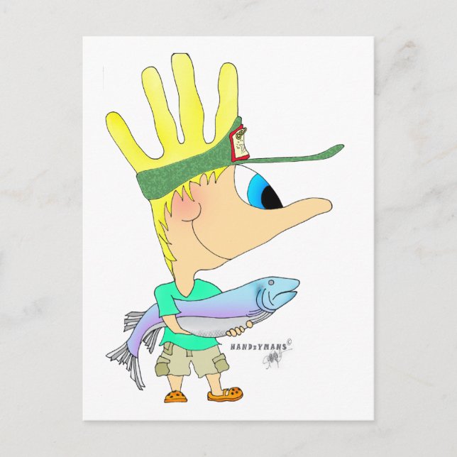 Postal HANDzYMANS (Anverso)