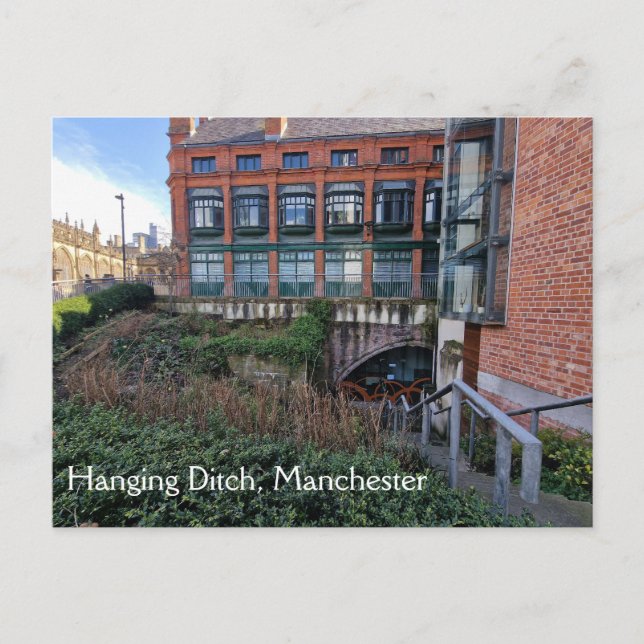 Postal Hanging Ditch, Manchester (Anverso)