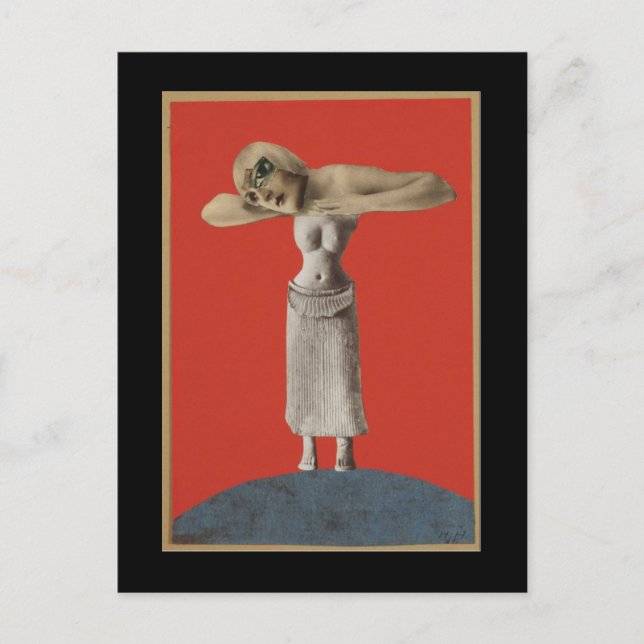 Postal Hanna Hoch Collage (Anverso)