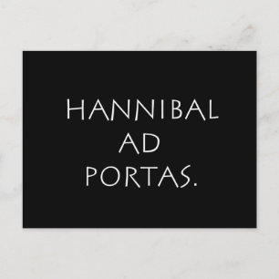 Postal Hannibal y portas
