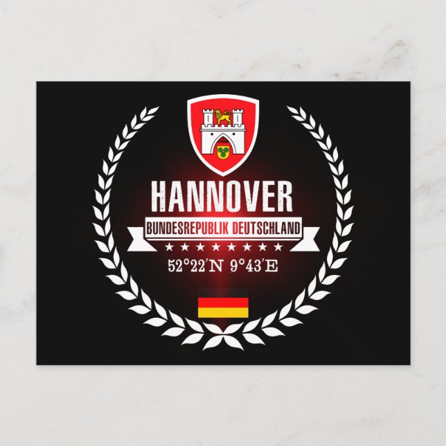 Postal Hannover (Anverso)