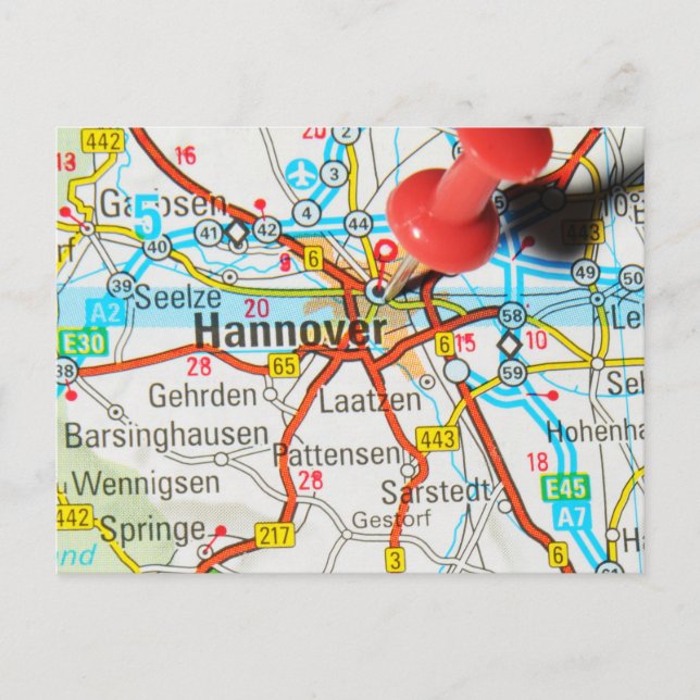 Postal Hannover (Alemania) (Anverso)