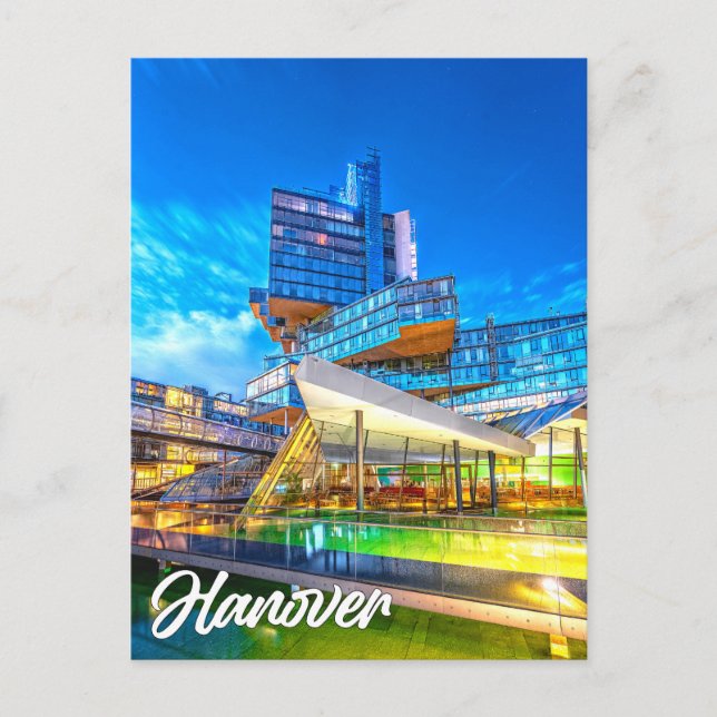 Postal Hannover, Alemania (Anverso)