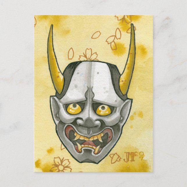 Postal Hannya (Anverso)