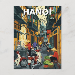 Postal Hanoi Vietnam Alley Travel