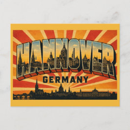 Postal Hanover Alemania Neues Rathaus