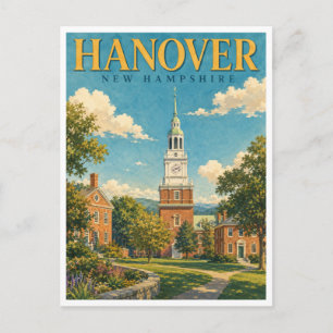 Postal Hanover New Hampshire Baker Tower GeoSaga