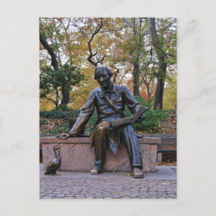Postal Hans Christian Andersen, Central Park, NYC