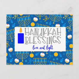 Postal Hanukkah Blessings