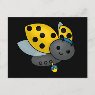 Postal Hanukkah Ladybug