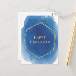 Postal Hanukkah Lights Postcard