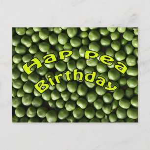 Postal Hap Pea Cumpleaños