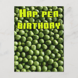 Postal Hap Pea Cumpleaños