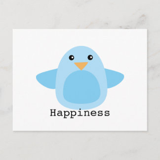 Postal Happy as Bluebird