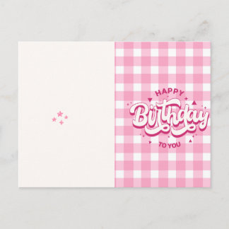 Postal Happy Birthday Card | Birthday Greeting Card 