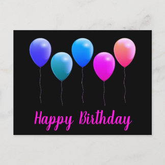 Postal Happy birthday postcards