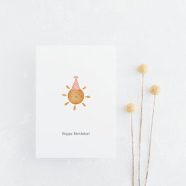 Postal Happy Birthday Sunshine Card
