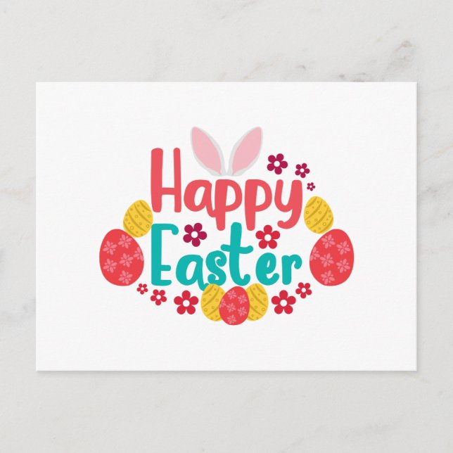 Postal Happy Easter  (Anverso)