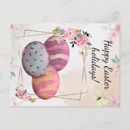 Postal Happy Easter holidays 