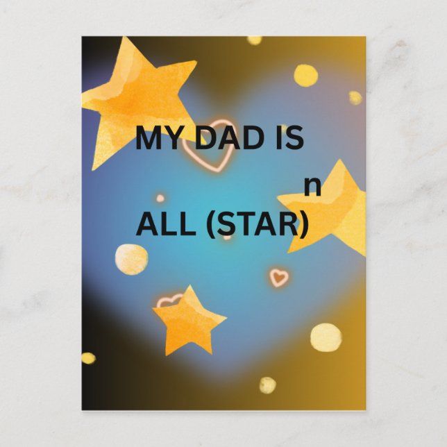 POSTAL HAPPY FATHER'S DAY  (Anverso)