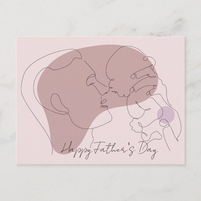 Postal Happy Father's Day (Anverso)