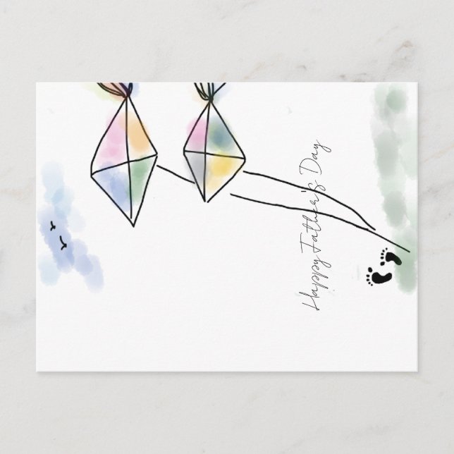 Postal Happy Father's Day (Anverso)