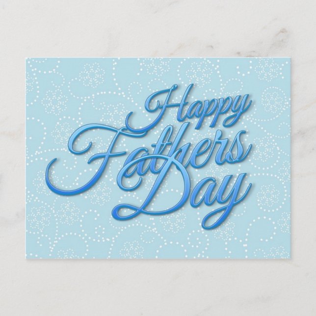 Postal Happy Fathers Day (Anverso)