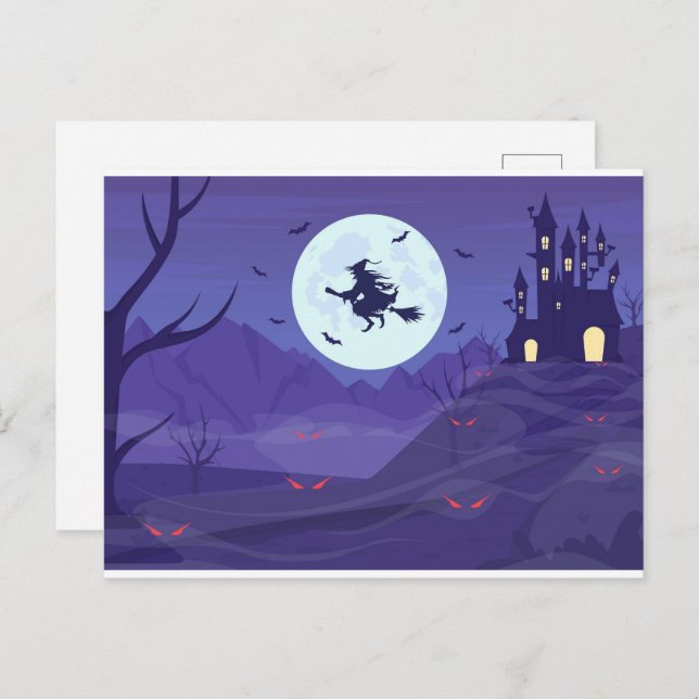 Postal HAPPY HALLOWEEN 16 Postcard (Anverso / Reverso)