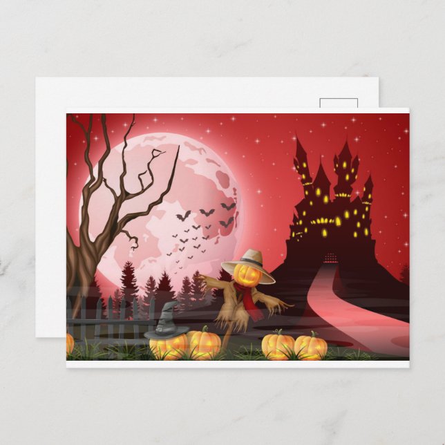 Postal HAPPY HALLOWEEN 21 Postcard (Anverso / Reverso)