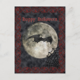 Postal Happy Halloween PostCard