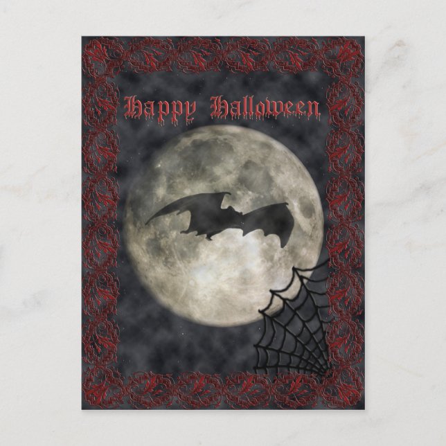 Postal Happy Halloween PostCard (Anverso)
