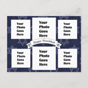 Postal Happy Hanukkah Picture Postcard HAMbWG
