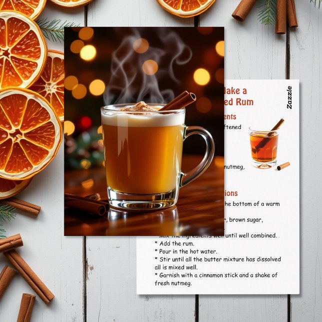 Postal Happy Hot-Buttered Rum Day | January 17th (Subido por el creador)