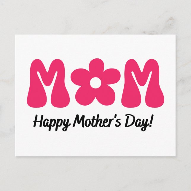 Postal happy mother's day (Anverso)