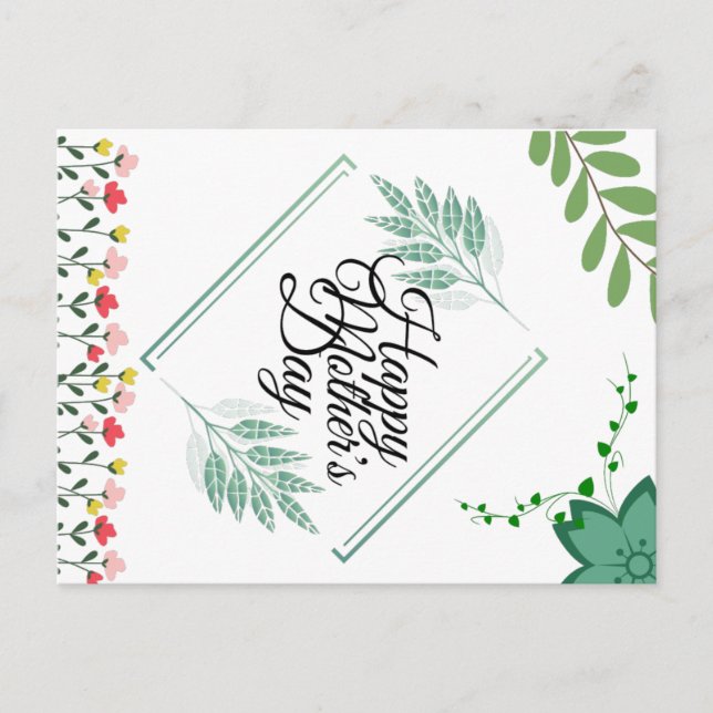 Postal Happy Mother's Day (Anverso)