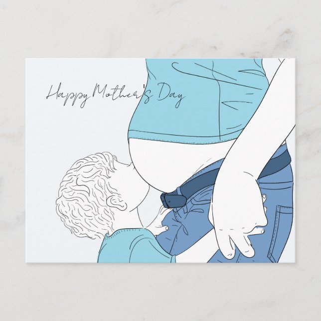Postal Happy Mother's Day (Anverso)