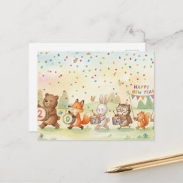 Postal HAPPY NEW YEAR 2026 Postcard