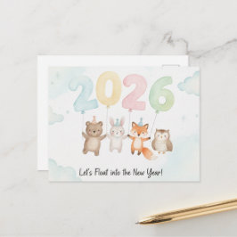 Postal HAPPY NEW YEAR 2026 Postcard