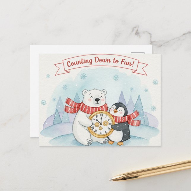 Postal HAPPY NEW YEAR 2026 Postcard (Anverso/Reverso In Situ)