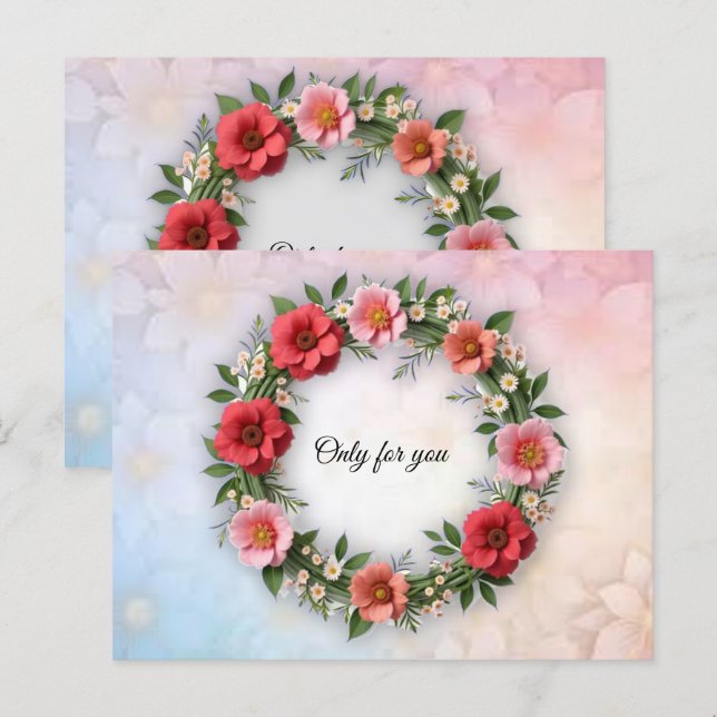 Postal Happy occasion (Anverso / Reverso)