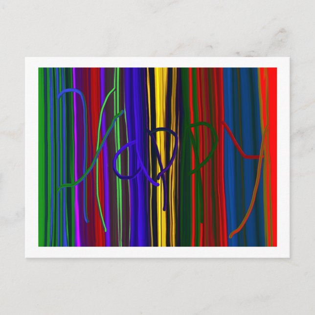 Postal Happy ~ Postcard (Anverso)