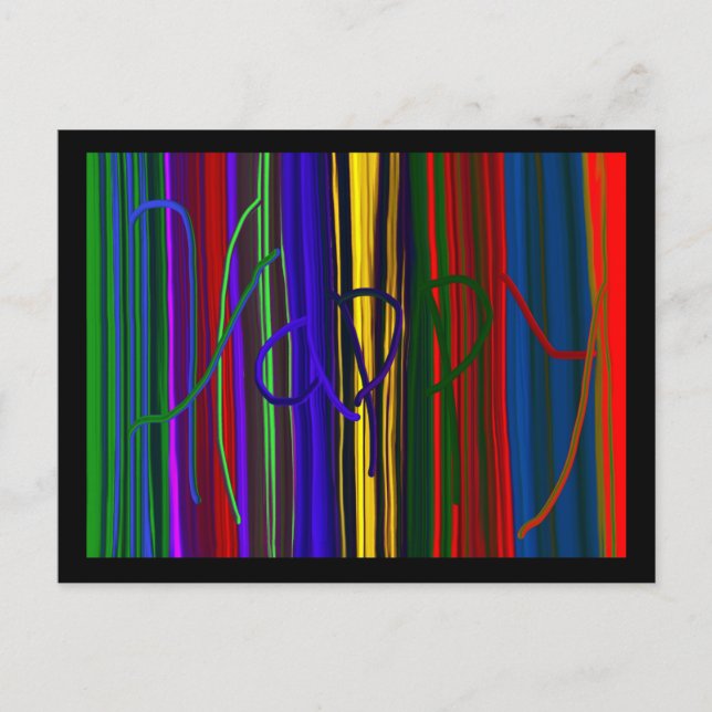 Postal Happy ~ Postcard (Anverso)