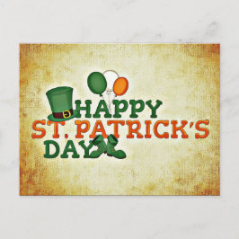Postal Happy St. Patrick's Day Postcard