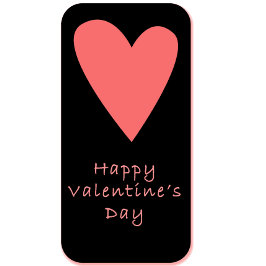 Postal Happy Valentine’s Day Postcard | Pink Heart