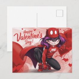 Postal Happy Valentine’s Day Super-Héros -5