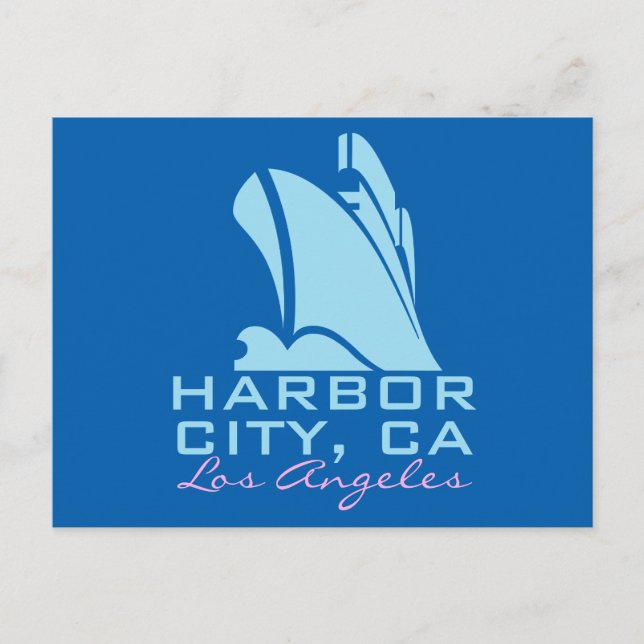 Postal Harbour City California (Anverso)