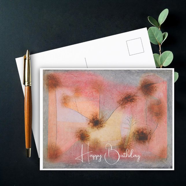 Postal Hardy Plants, Paul Klee (Subido por el creador)