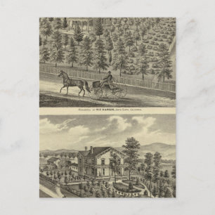 Postal Hargis, residencias de Cheney